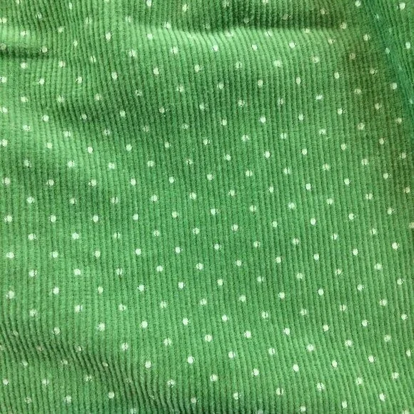Baby Dress Rare Too Size 24 months One Piece Twill Corduroy Jumper Green Spring - Picture 11 of 12